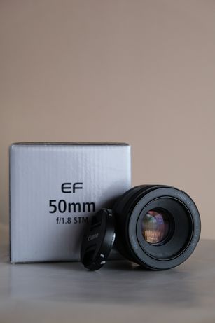Obiektyw Canon EF 50 f1.8 STM