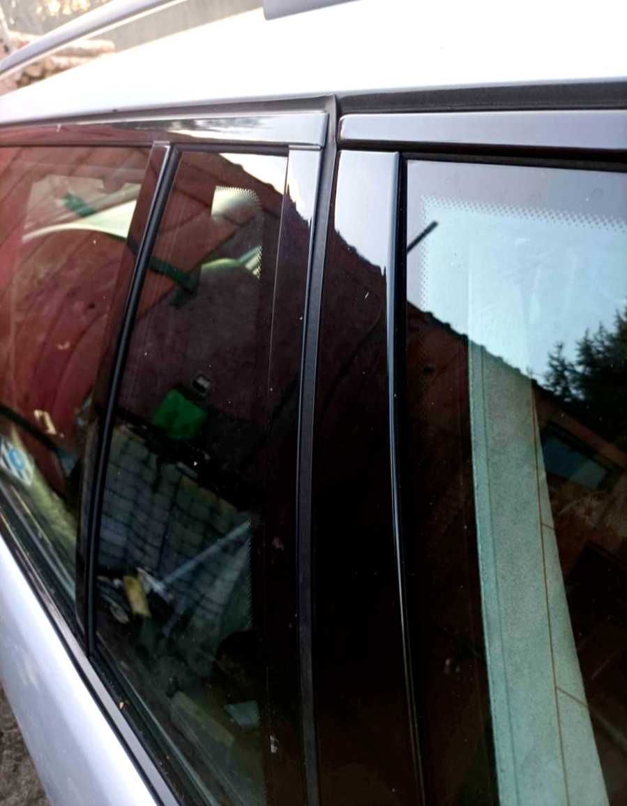 BMW E39 Touring czarne listwy z połyskiem Glanzschwartz High gloss