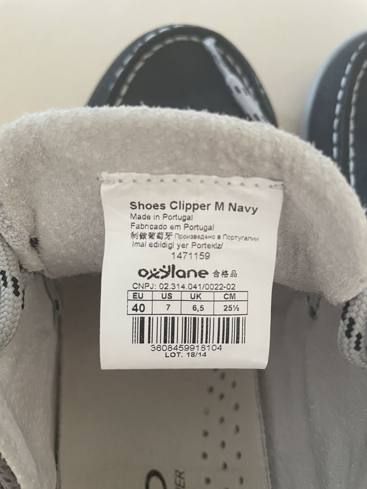 Buty żeglarskie męskie Tribord Clipper M Navy rozmiar 40