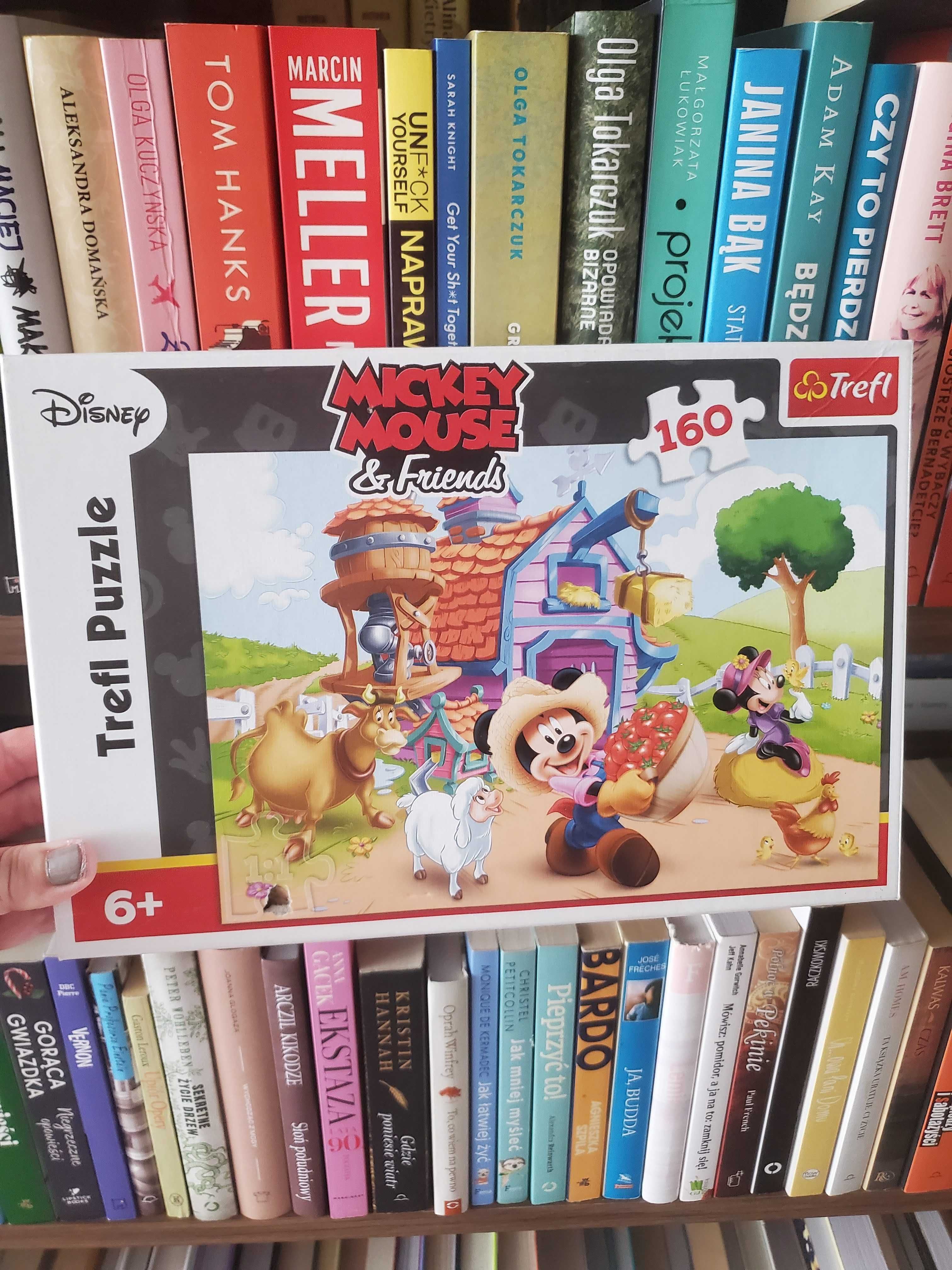 Mickey Mouse & Friends 160 elementów 6+ puzzle