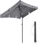 Parasol przeciwsłoneczny, prostokątny, 180 x 125 cm