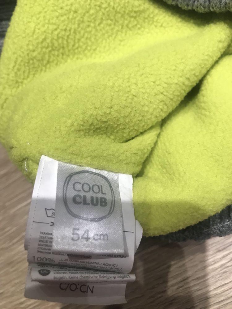 Czapka rozm 54 + szalik coolclub