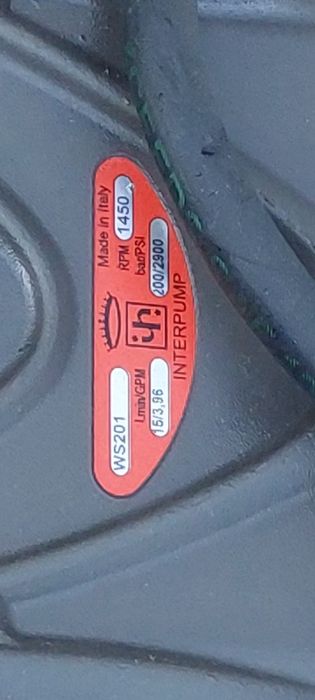 Maquina de Alta  pressão 200 bares trifásica