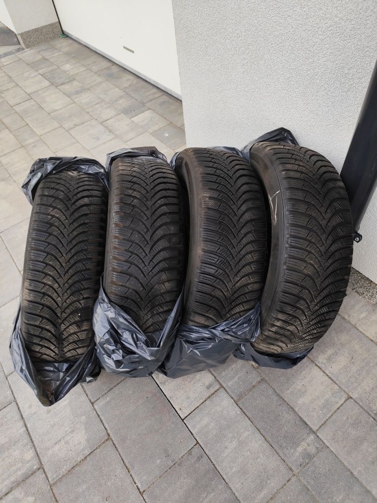 Opony zimowe 185/65/15 hankook 4 sztuki