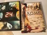 Séries completas e filmes individuais em DVD