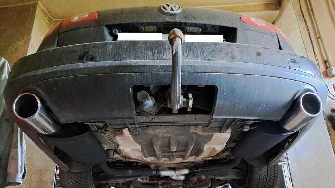 tłumik wydech Vw Passat b6 b7 4motion 2,0tdi 3,2i 3,6i 3C2 ALLTRACK