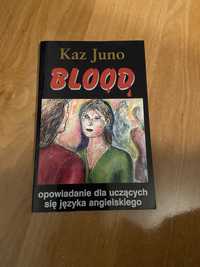 Ksiazka Blood  Kaz Juno
