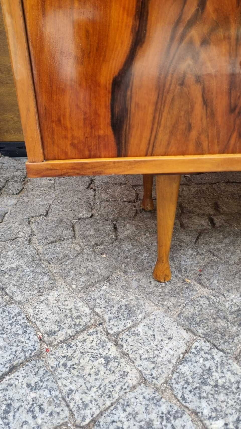 Dobry Stan Mega Fornir Sideboard Długa Komoda Lata 60 Grabiński PRL