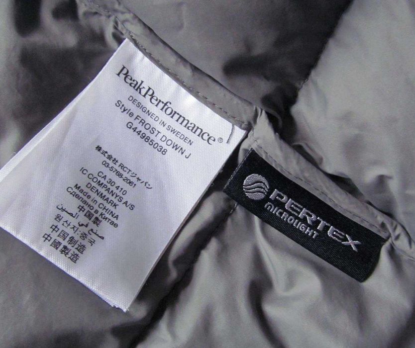 Peak Performance R&D Pertex * męska kurtka puchowa * L