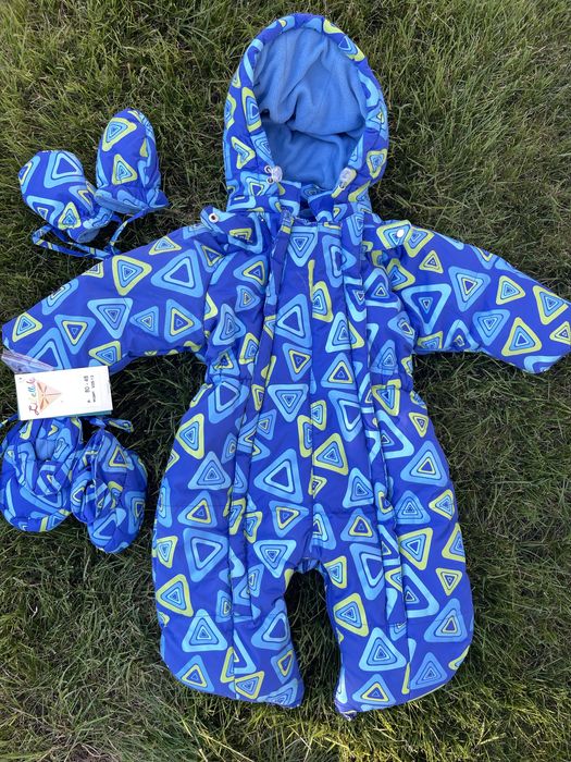 Зимові комбінезони-трансформери від народження Baby Line р. 74,80