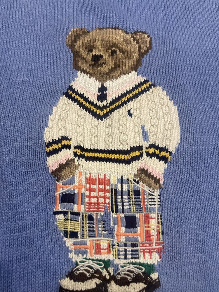 Polo Ralph Lauren sweterek sweter M miś