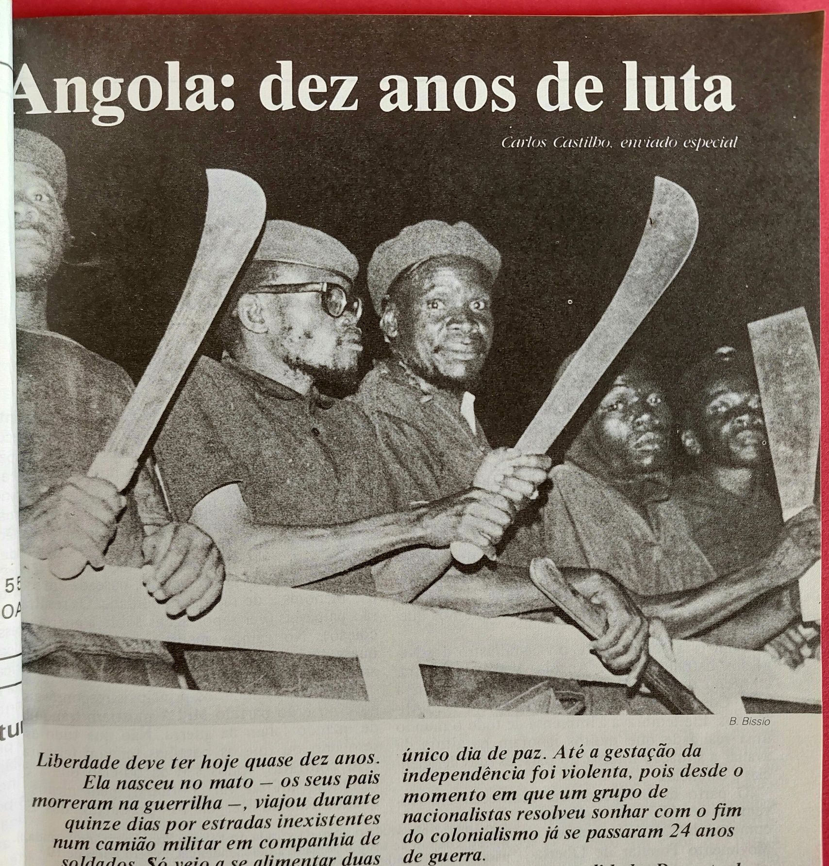 ANGOLA: 10 Anos de Independência