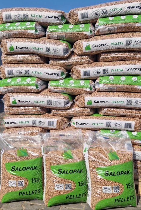 Pellet PREMIUM, SOLOPAK  certyfikowany A1 oraz ENplus,