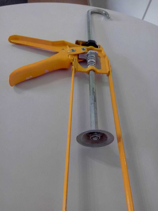 Aplicador de Mastic, silicone e outros muito pouco uso, em Metal