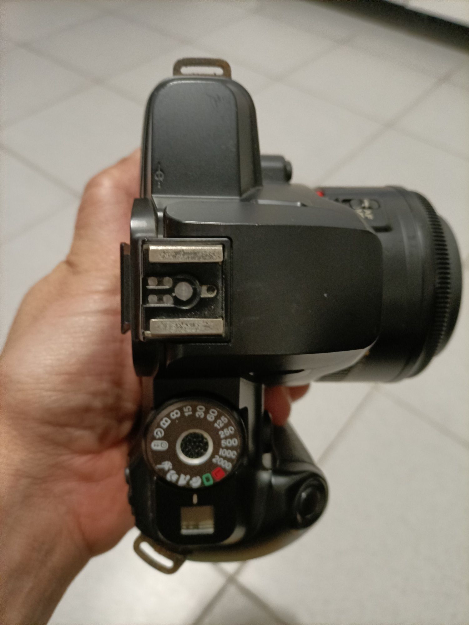 Máquina fotográfica Canon antiga
