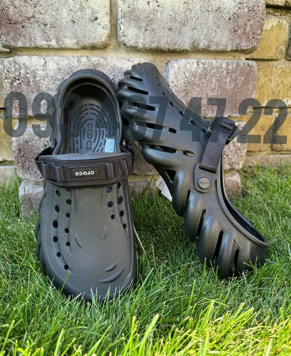 Crocs  ECHO CLOG Крокси Сабо Новинка сезону Унісекс Crocs ECHO Clog