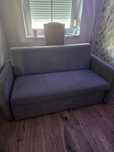 Sofa szara rozkładana