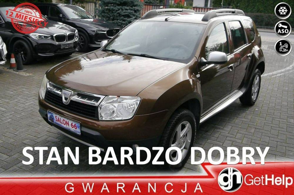 Dacia Duster 1.6mpi Stan b.dobry 100%bezwypadkowy z Niemiec Gwarancja 12mc bez rdzy