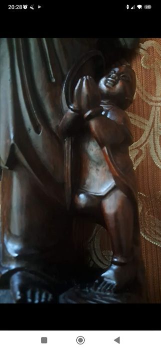 Deusa da fertilidade com o menino