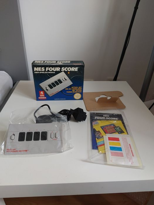 Nowe NINTENDO Nes Four Score 1990r Opakowanie SPRAWDŹ