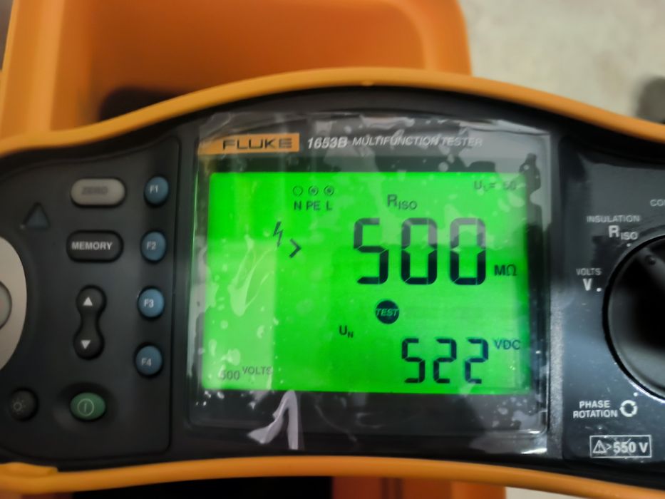 FLUKE 1653B wielofunkcyjny miernik tester instalacji elektrycznej