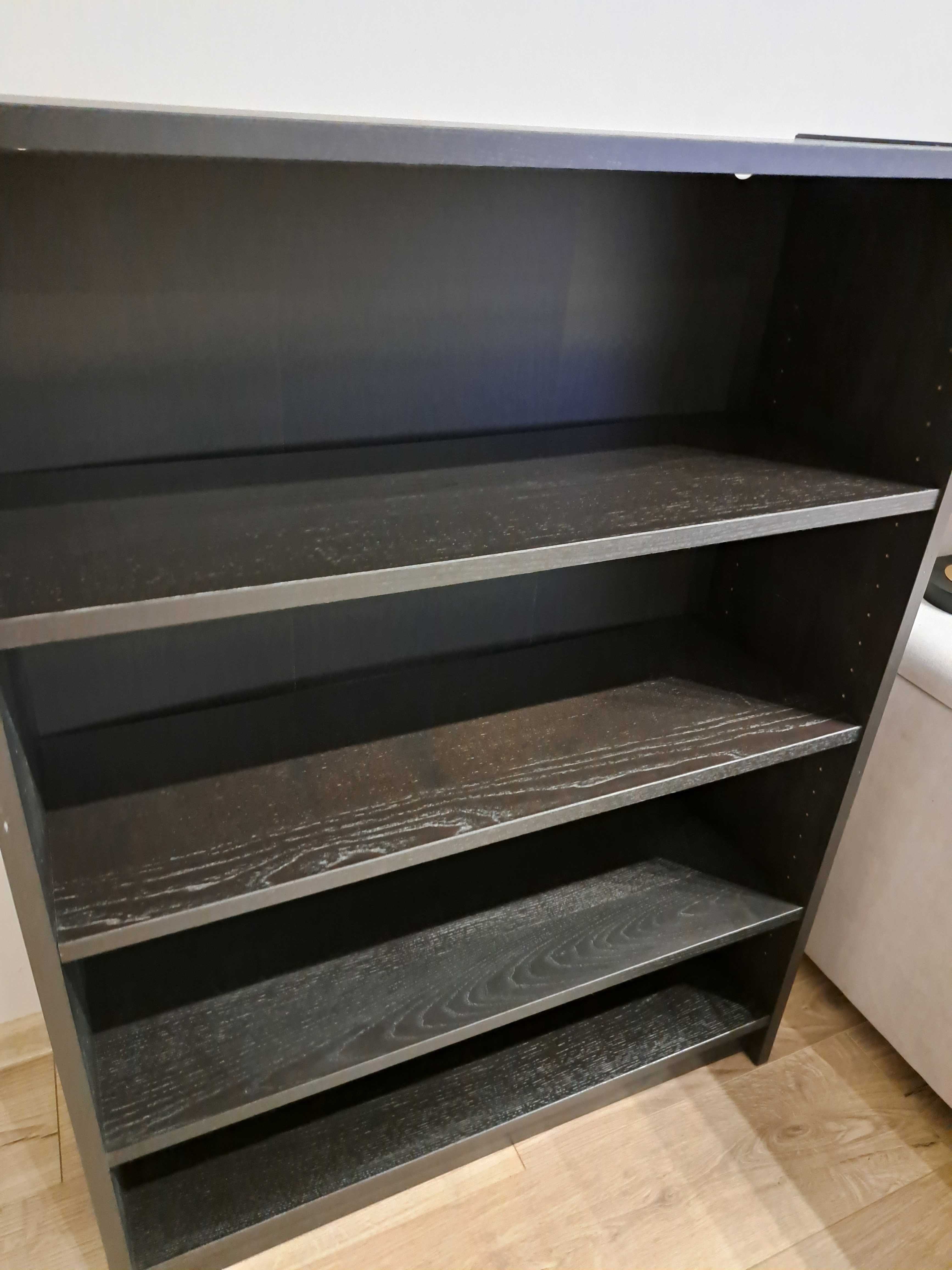 Regał Ikea Billy 004.773.37 80x28x106 cm czarny