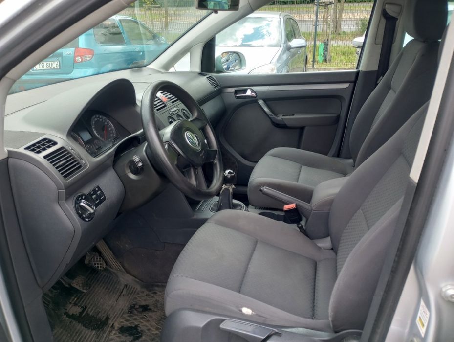 VW Touran 1.9D 105KM 2005r * el szyby klima hak * TORUŃ
