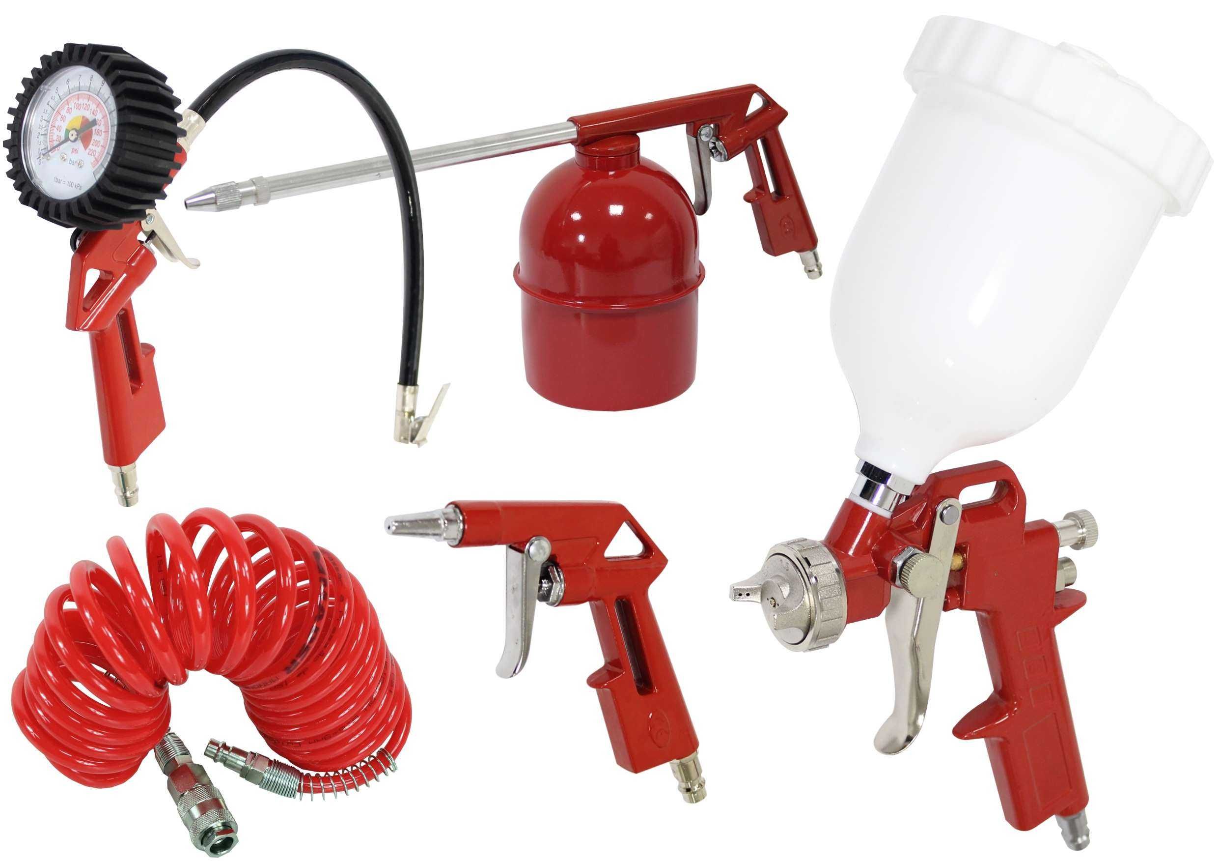 Kit / conjunto de ar comprimido p/ compressores c/ pistola pintura cop