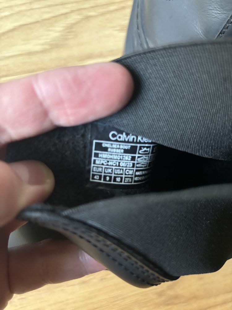 Calvin Klein botki Chalsea