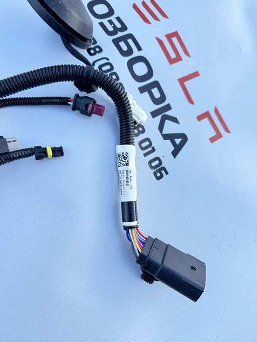 Проводка переднього заднего бампера телевизора Тесла