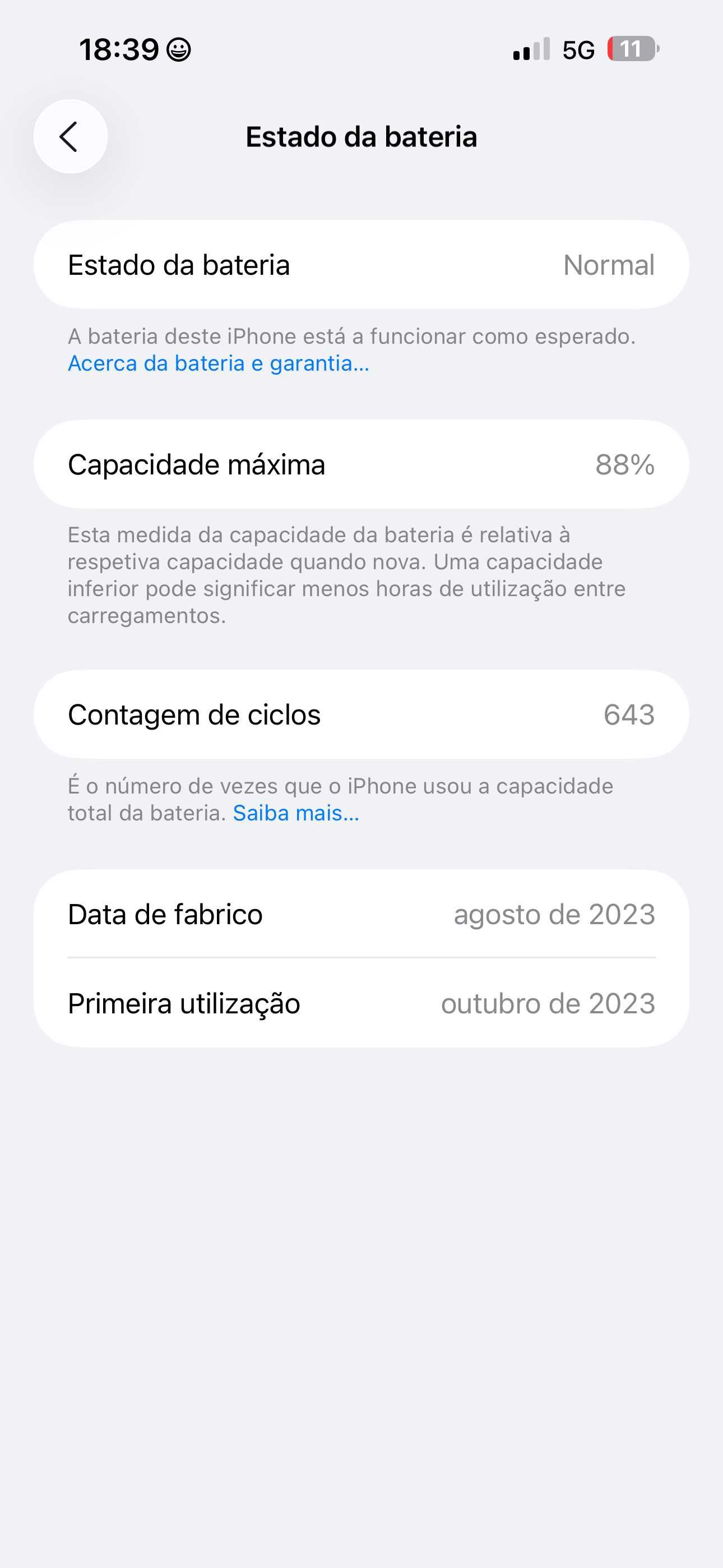 iPhone 15 Pro Max, 256GB, Preto - Como novo, garantia legal de 1 ano