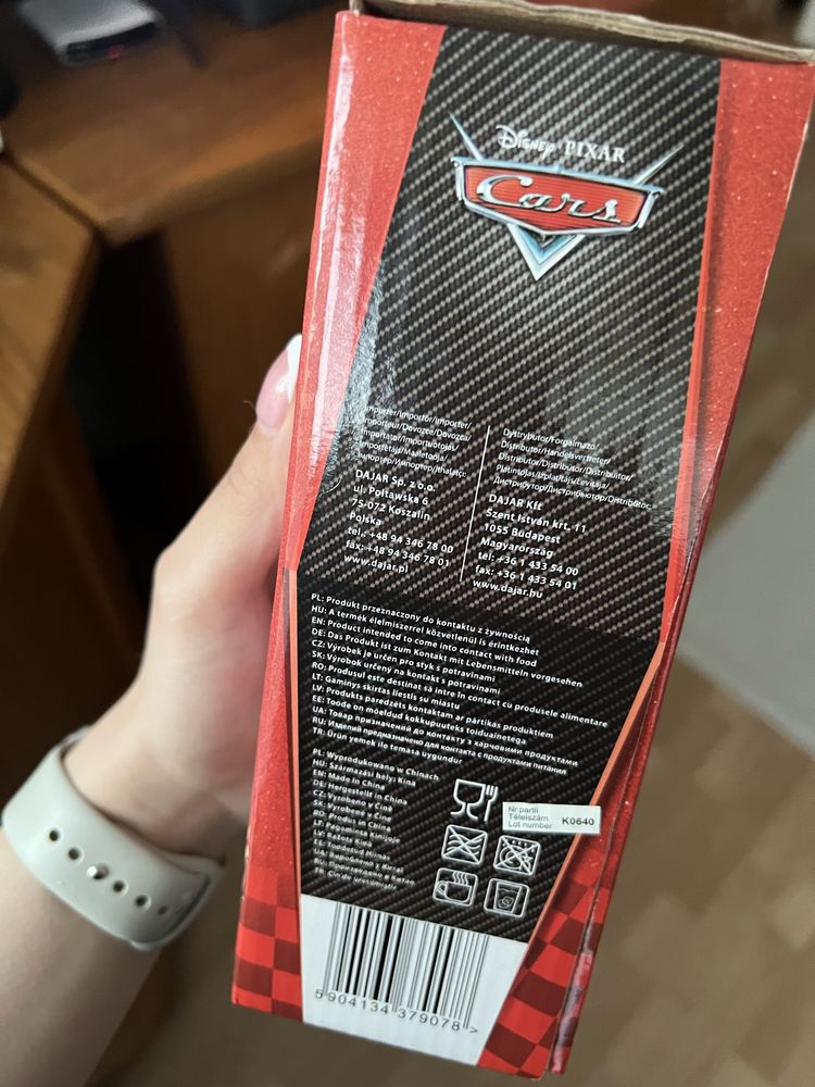 Termos dla dziecka chłopca dziewczynki prezent Auta Cars disney pixar