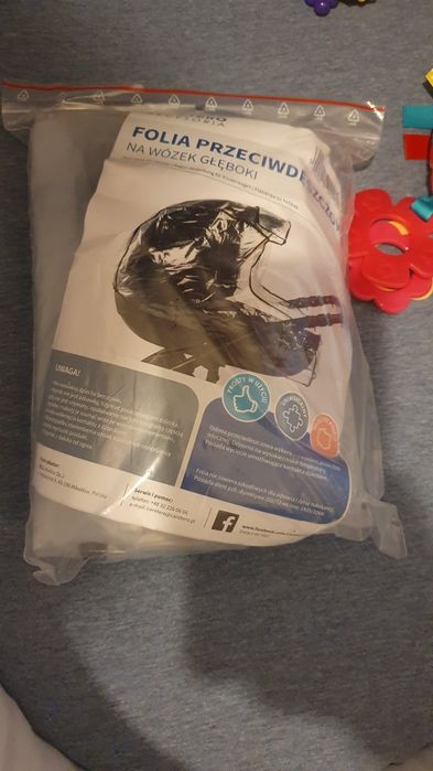 Wózek głęboki  Gondola RIKO, śpiworek Kaiser