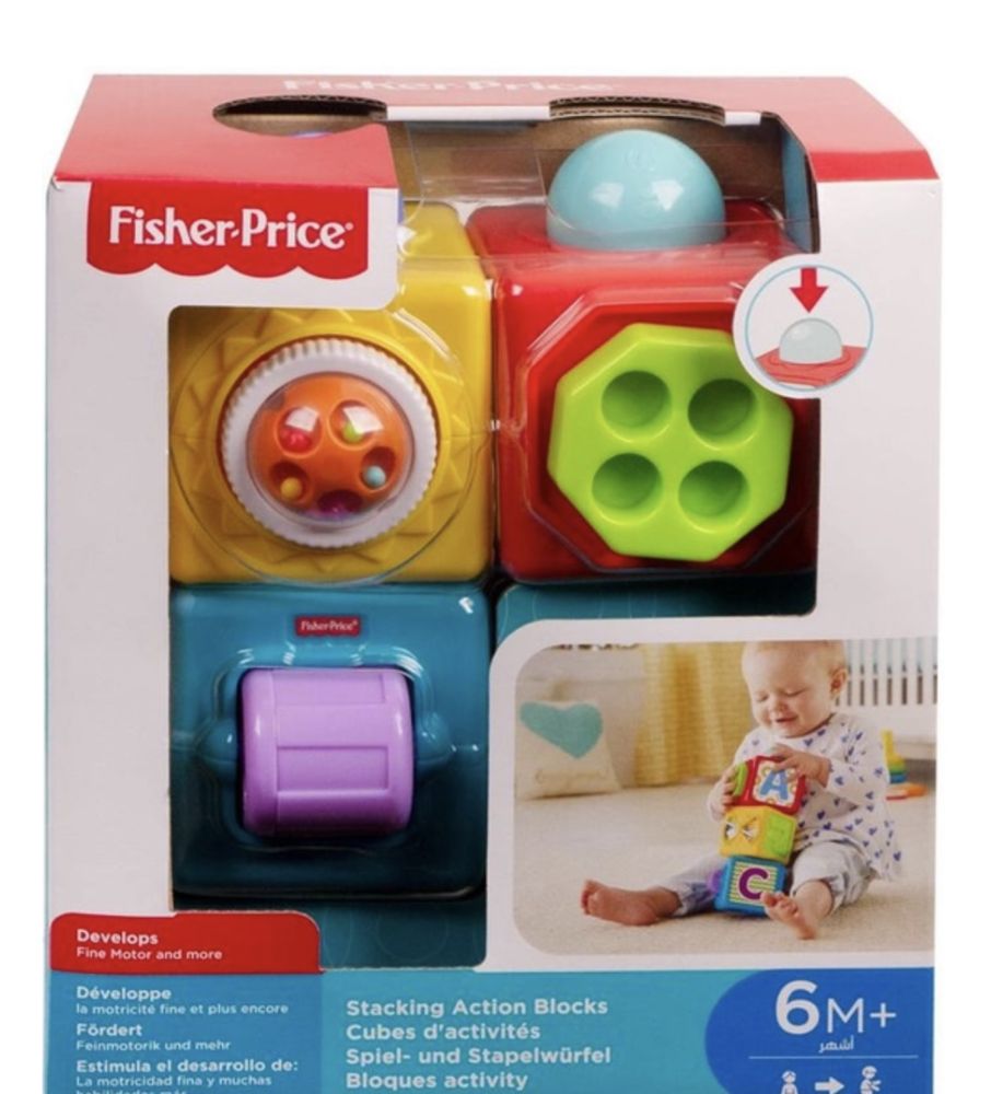 Кубики fisher price