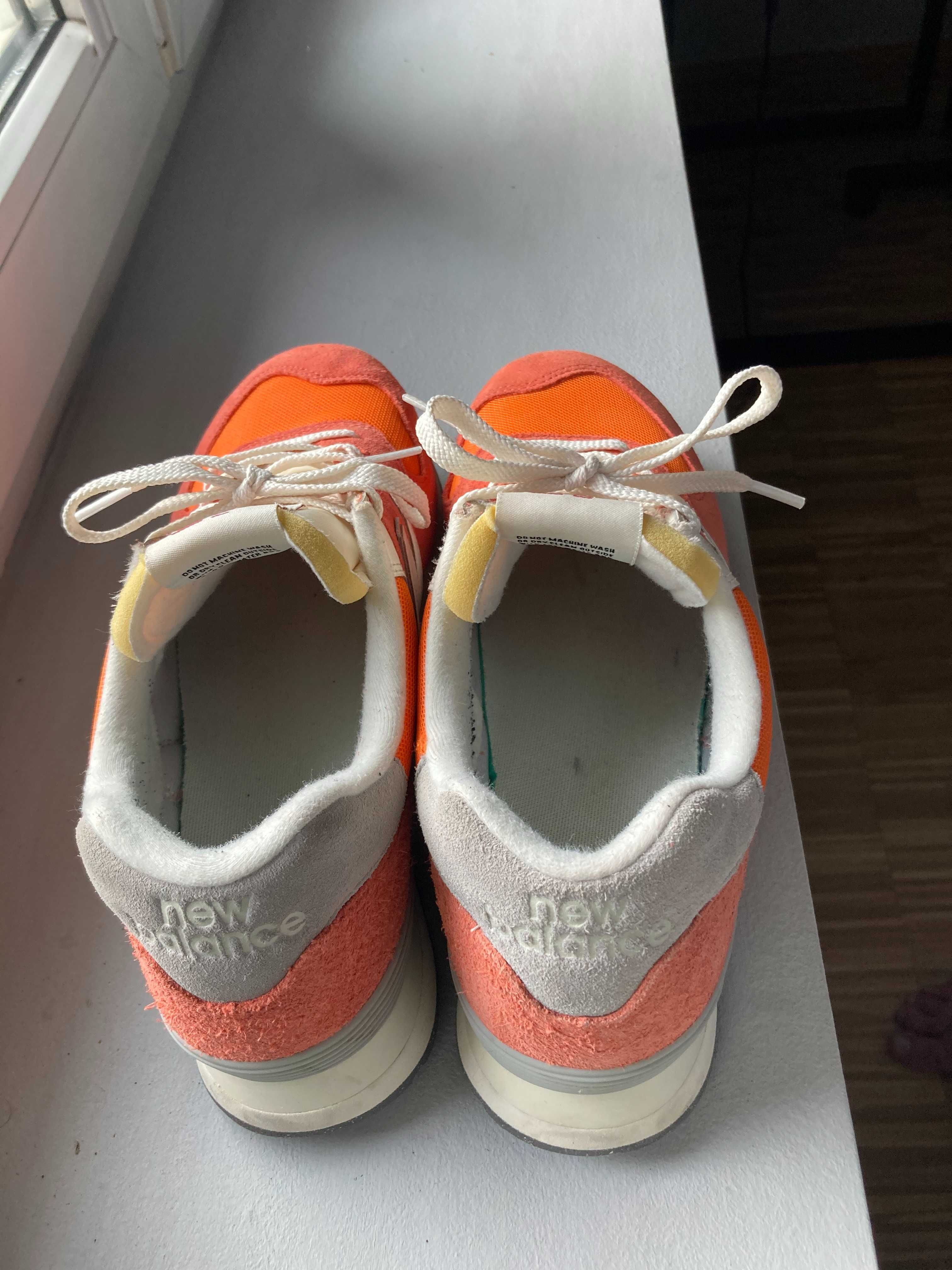 New Balance 574 sneakersy kolor pomarańczowy U574RCB, Jak Nowe