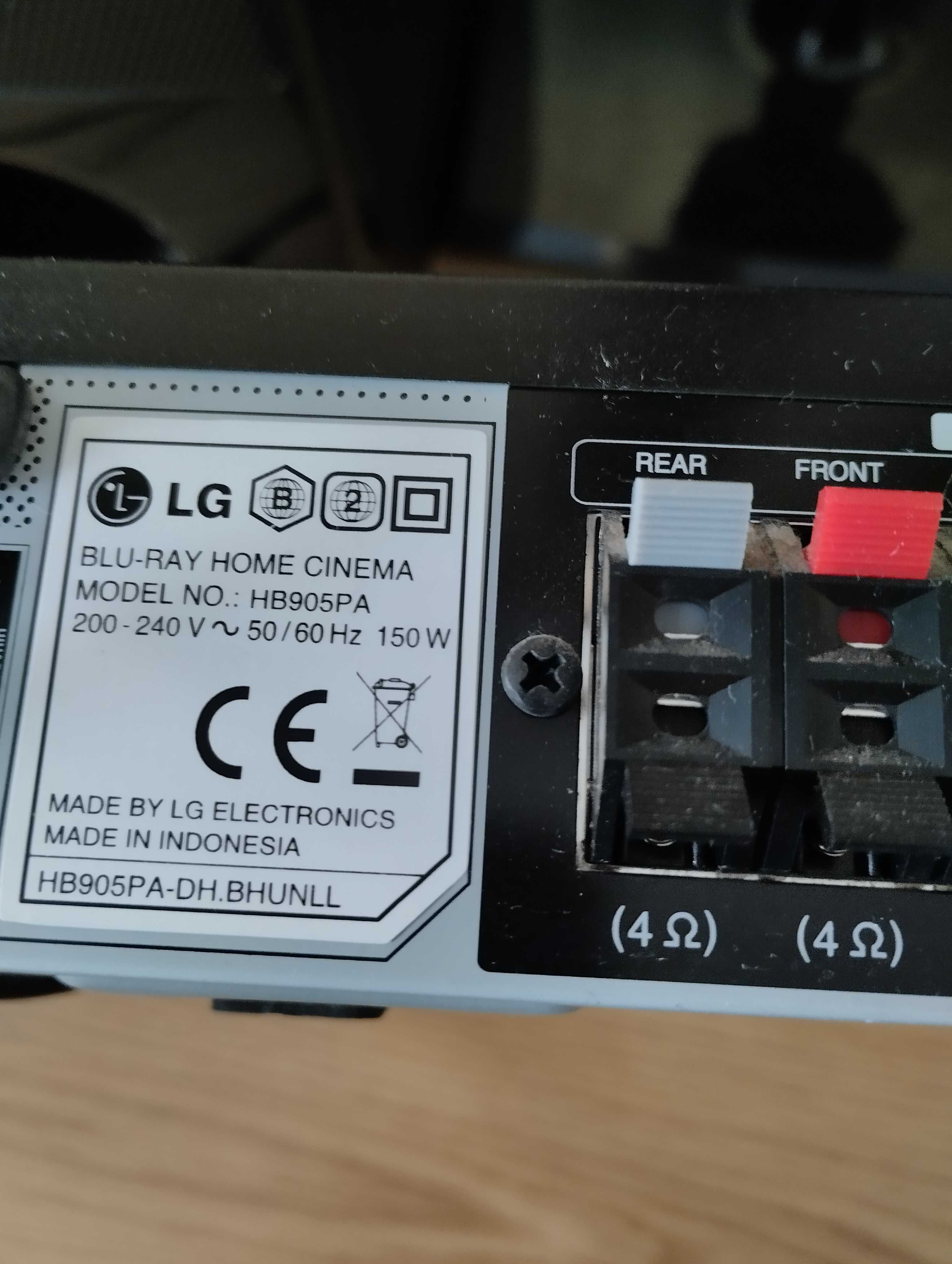 Kino domowe LG HB905PA odtwarzacz + głośniki 5.1. W pełni sprawne.