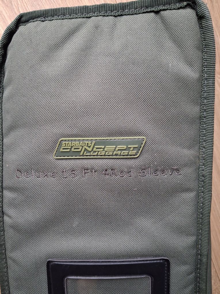 Starbaits deluxe 13ft 4 rod sleeve holdall pokrowiec na wędki