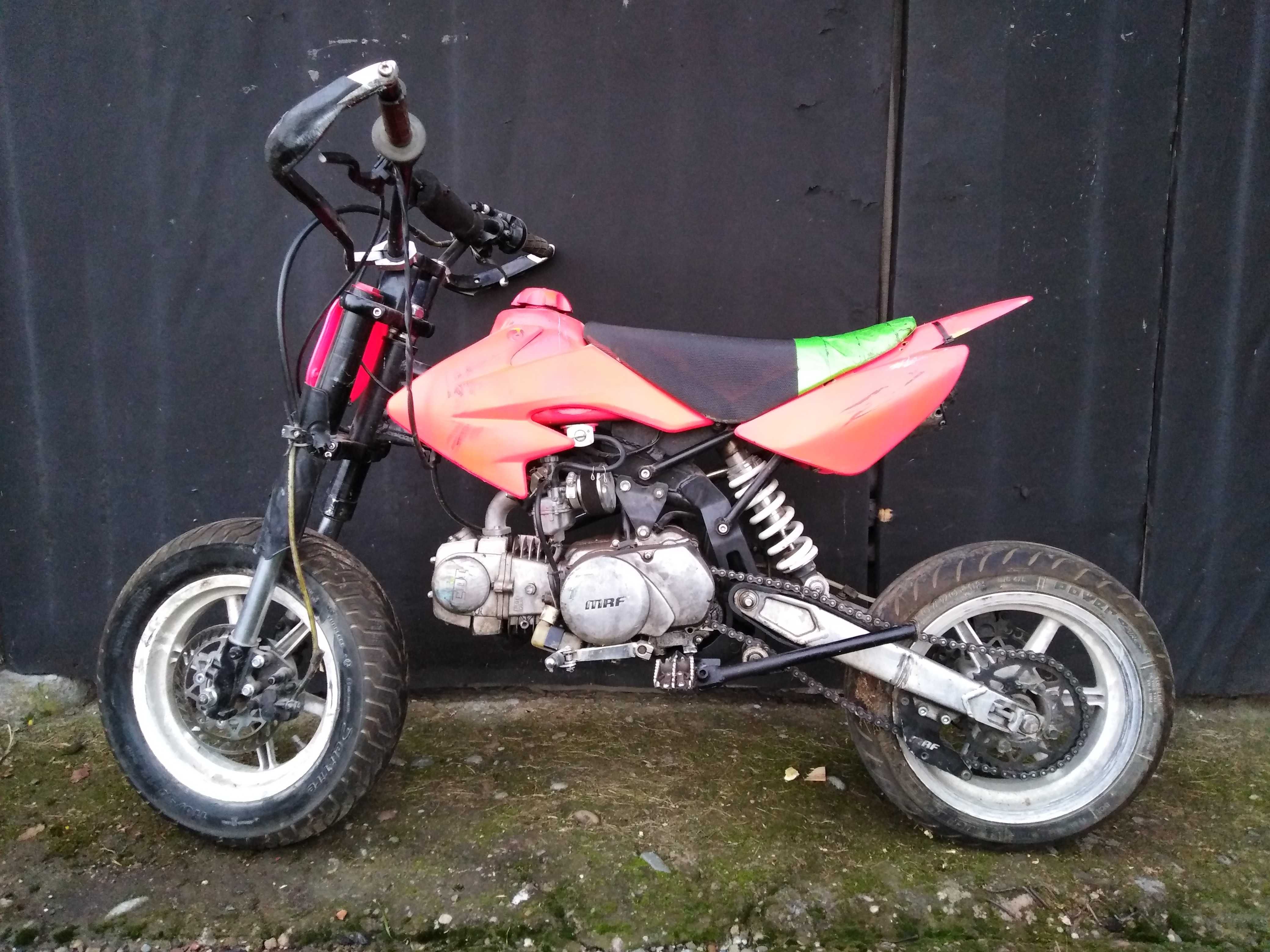 MRF 120 SM, supermoto tor  pit bike, prywatnie