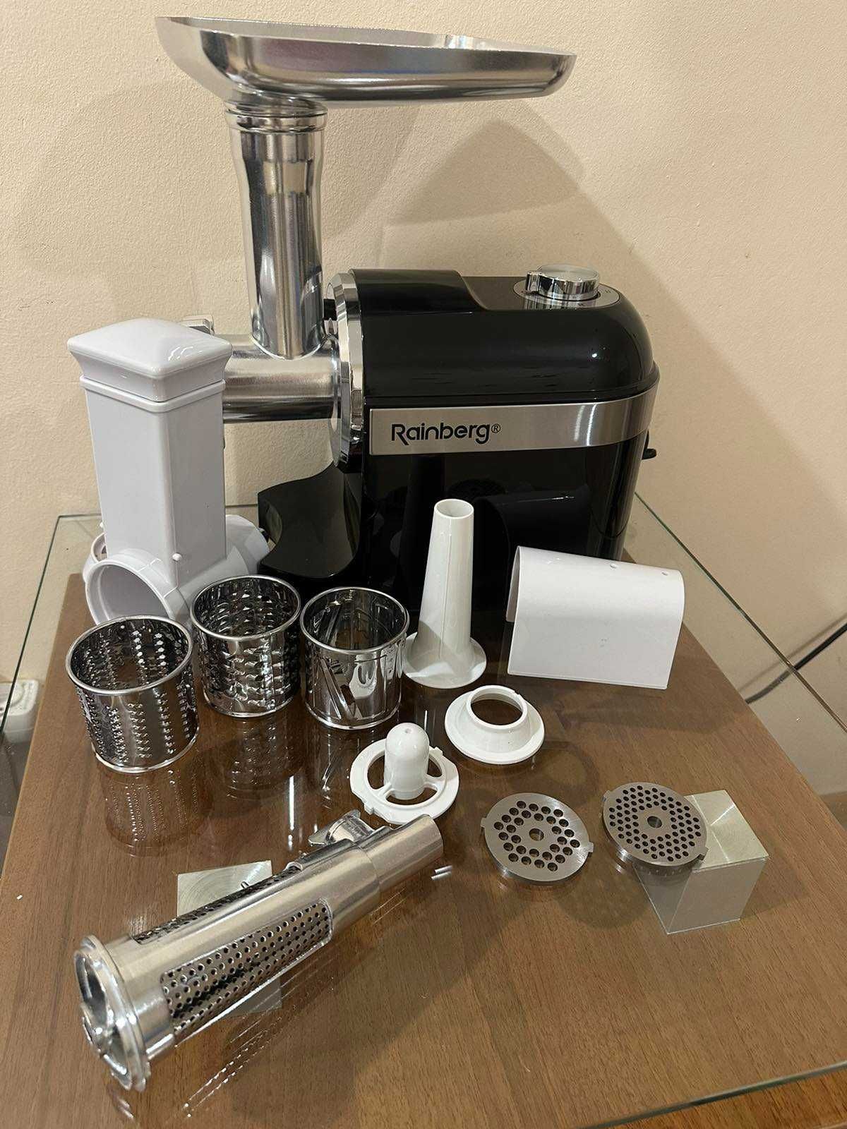 Электрическая Мясорубка Rainberg 3800W RB-2270 с соком  и шинковкой