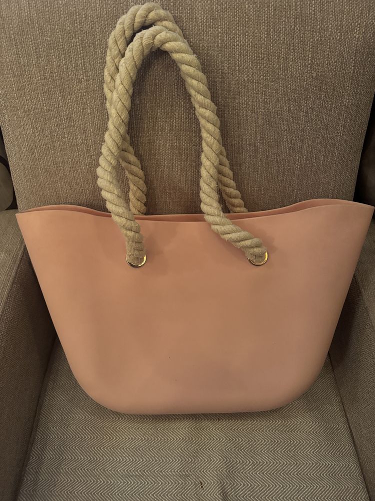 силиконовая сумка шопер в стиле O’bag, Италия