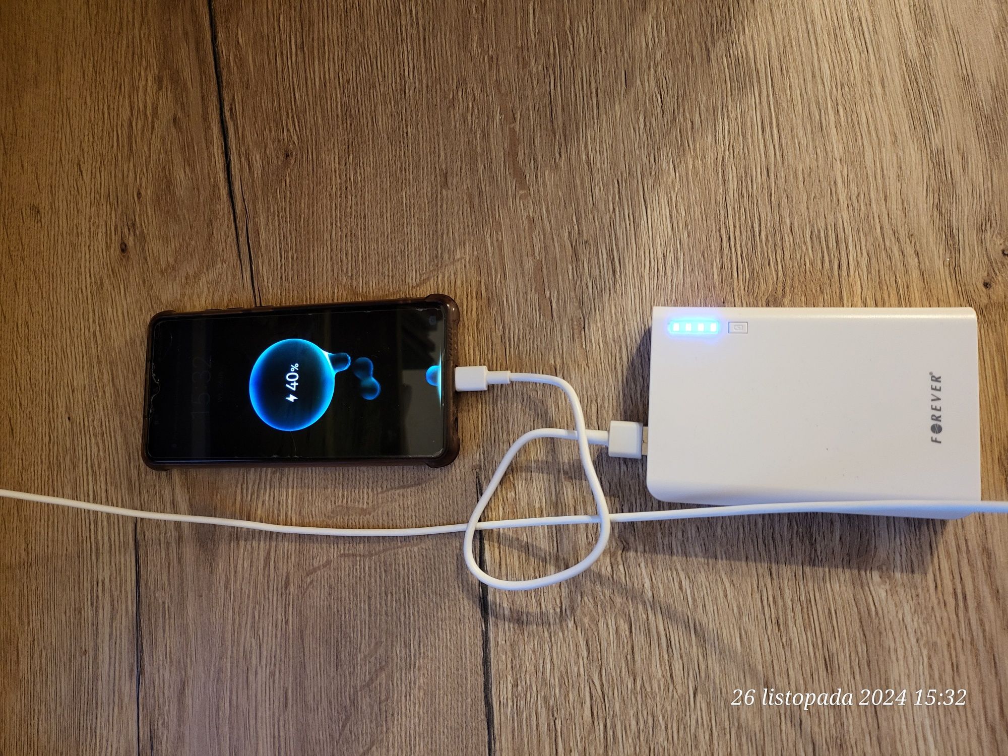 Power bank, 10000 ,2 usb + mini usb