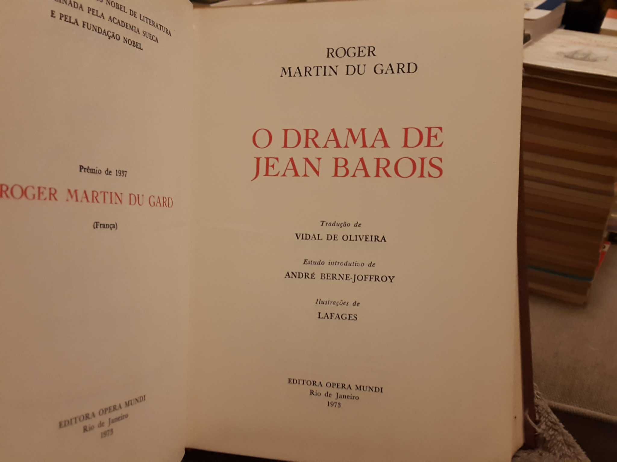 Roger Martin du Gard - O Drama de Jean Barois