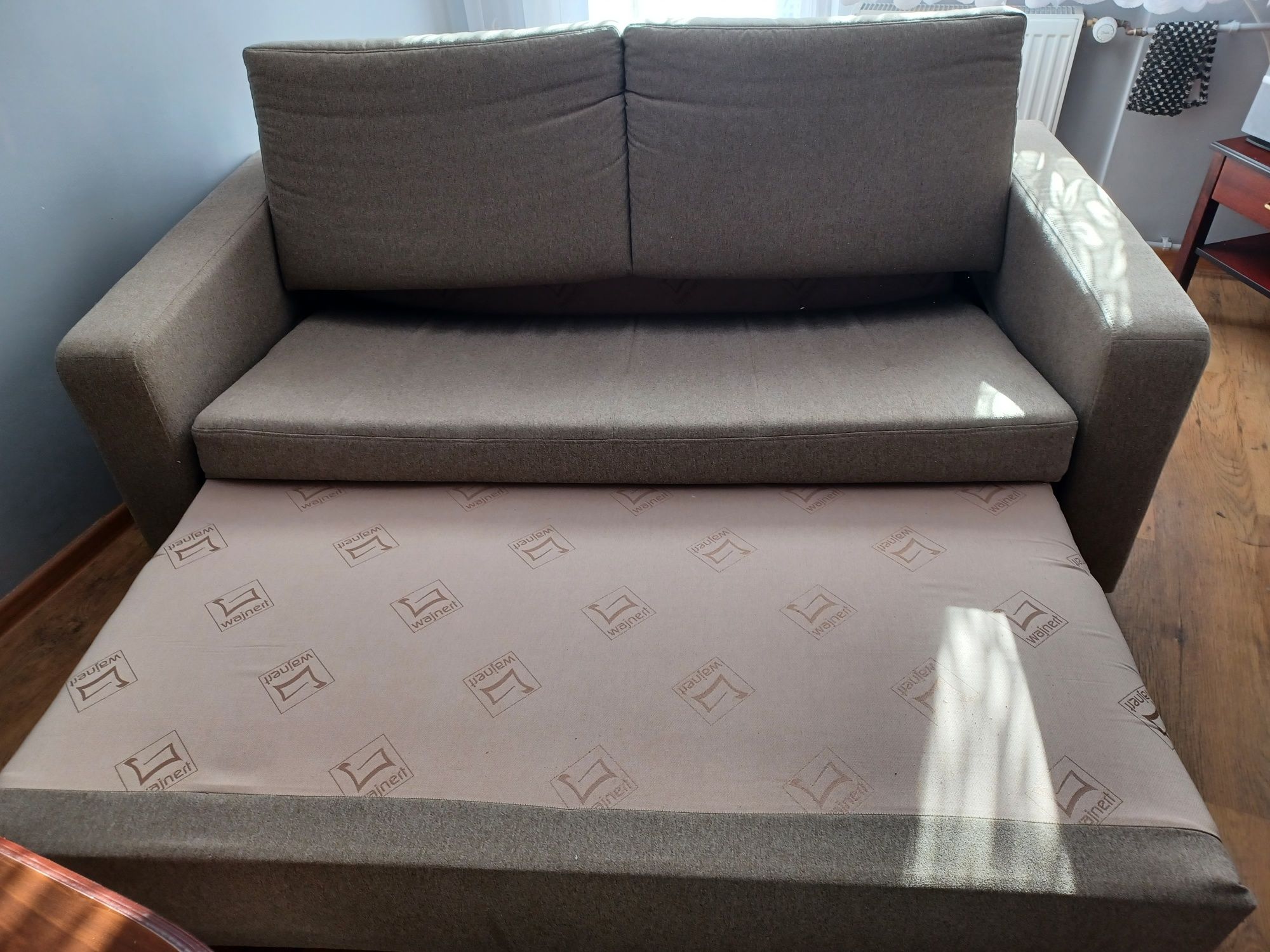 Sofa rozkładana + fotel