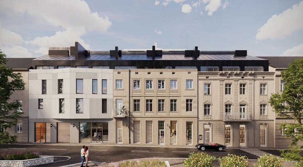 2-кімнатна квартира 64 м² з балконом і кухнею 20 м²