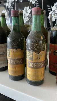 Херес коллекционная бутылка 1966