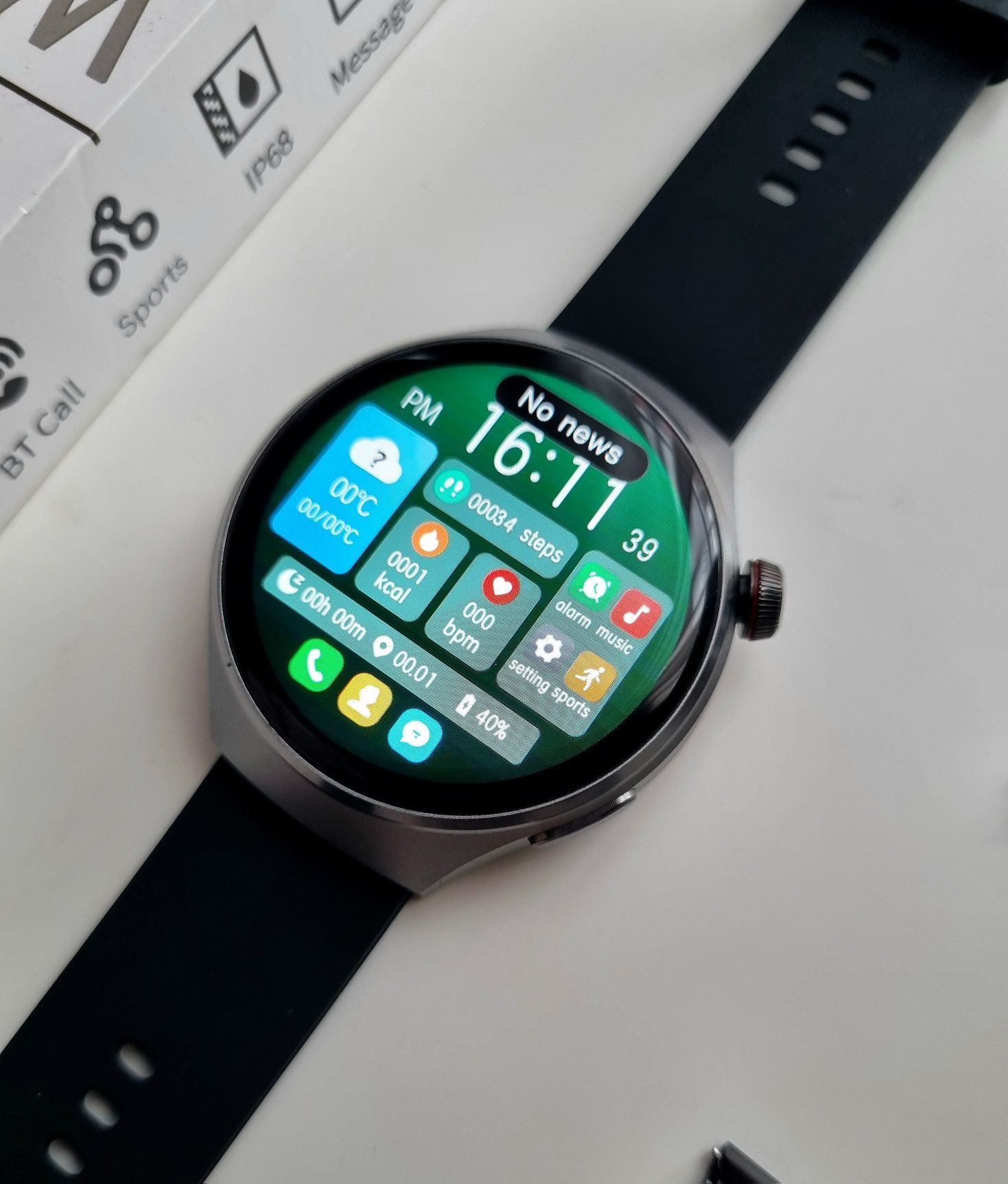 Smartwatch GT5 okrągły