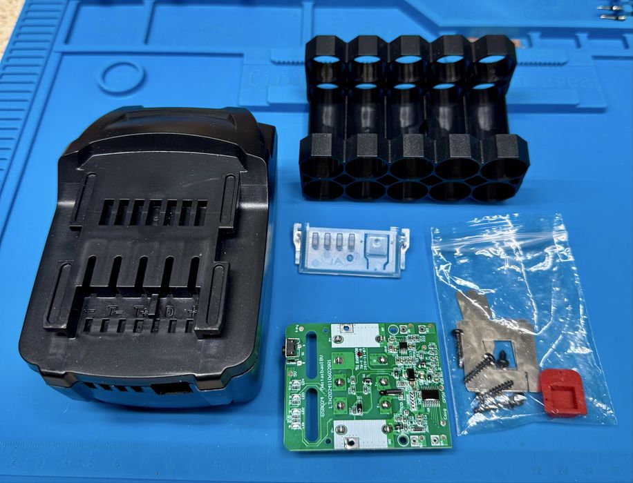 Корпус для сборки аккумулятора metabo 18v