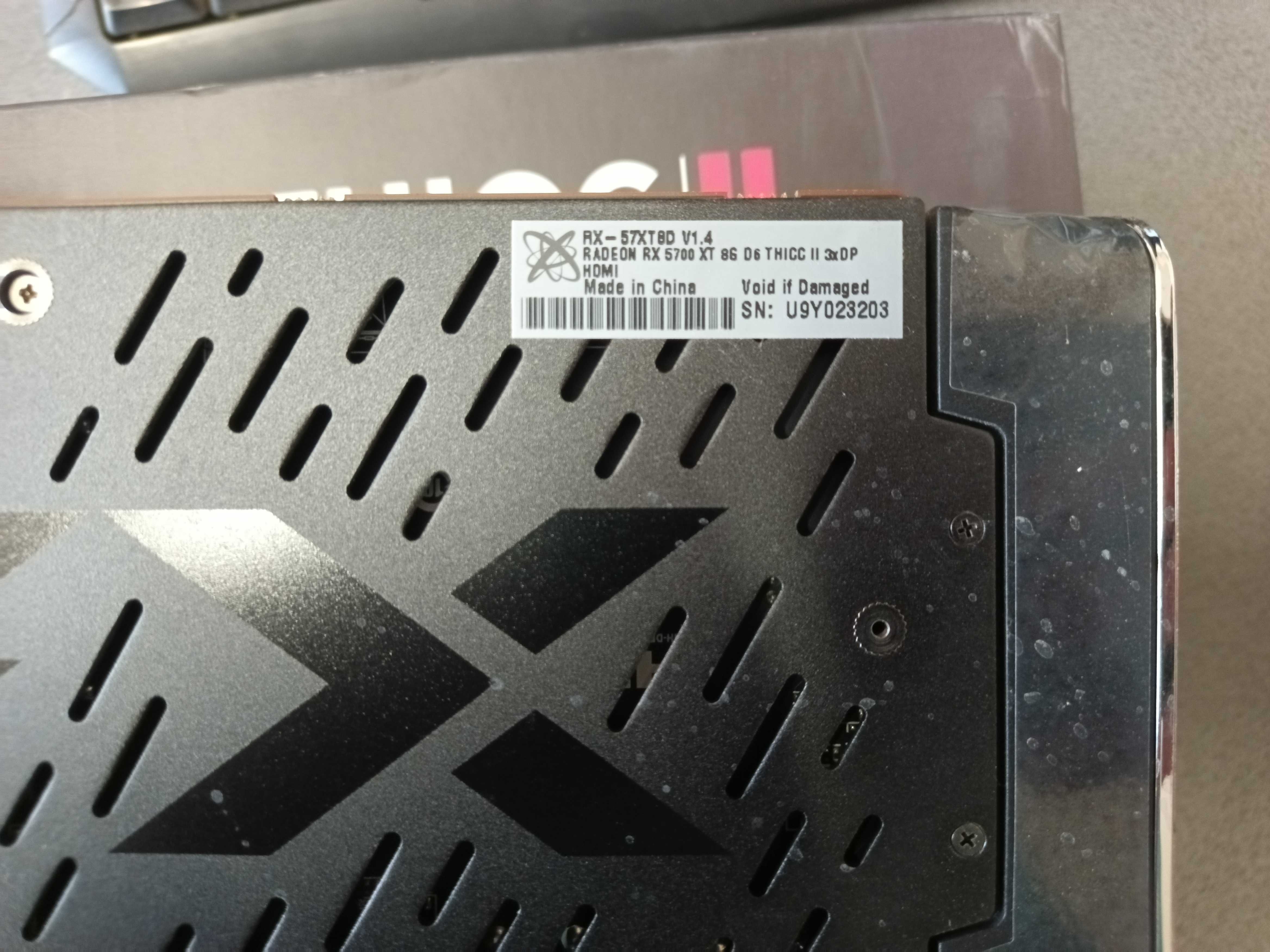 Відеокарта XFX RX5700XT Thicc II 8Gb
