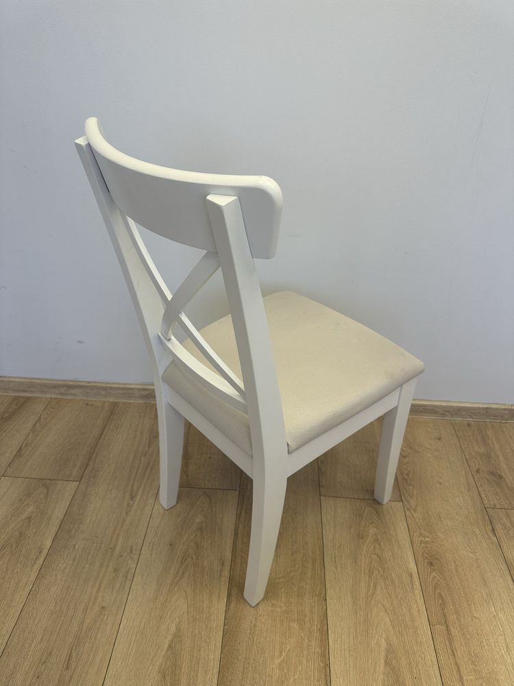 Zestaw mebli jadalnianych stól i 4 krzesła Ikea Ingatorp/Ingolf 155x87