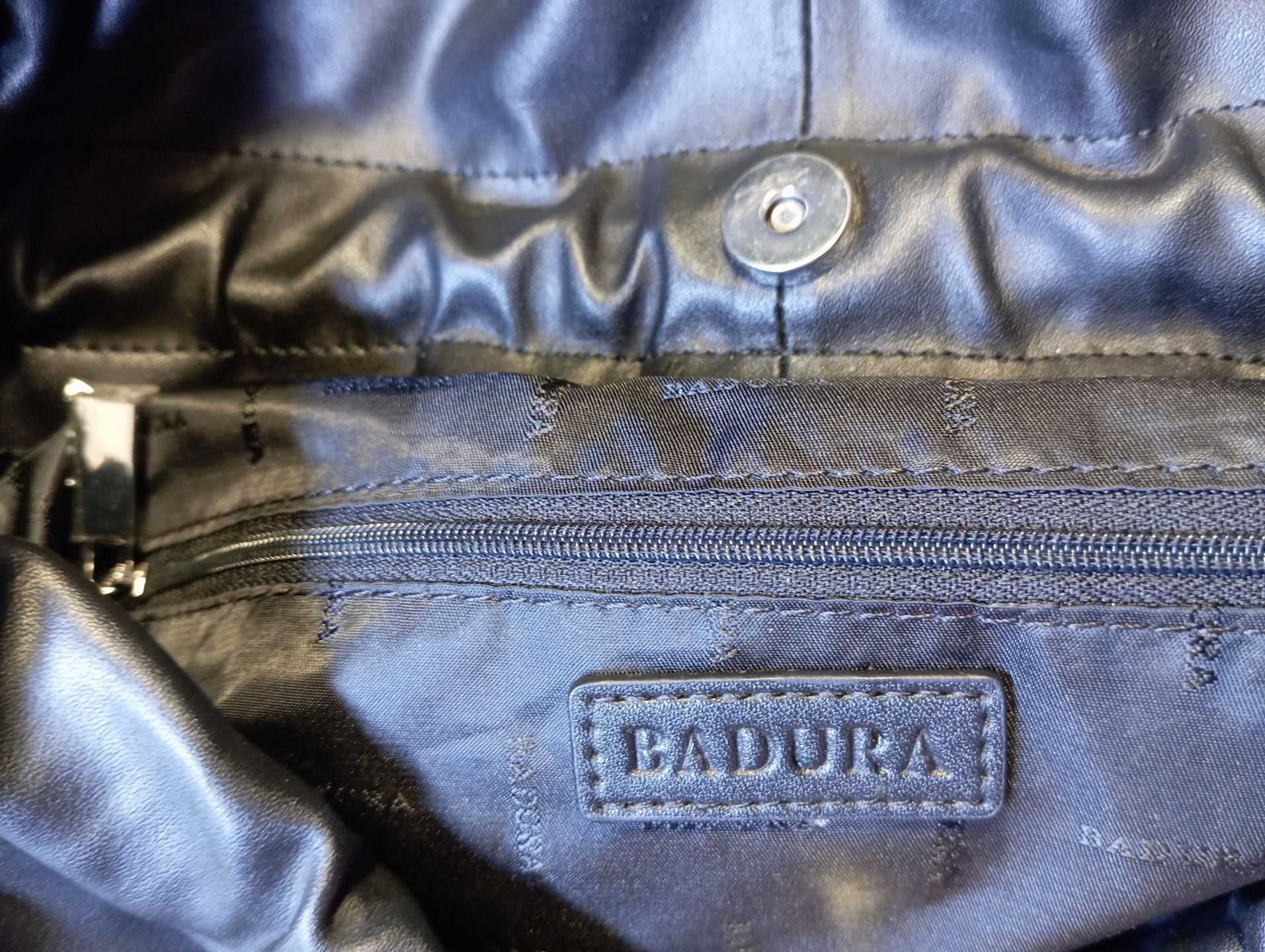 Badura - Torebka skórzana - duża
